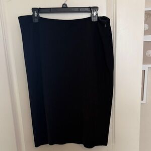 Chico's Classic Black Pencil Skirt